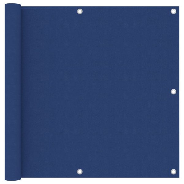 Balkónová markíza, modrá 90x500 cm, oxfordská látka