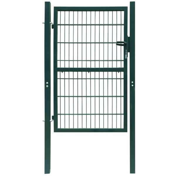 Plotová brána 2D (jednokrídlová), zelená 106x170 cm