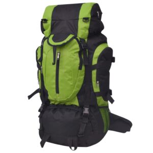 Turistický batoh XXL ,75 l, čierny a zelený