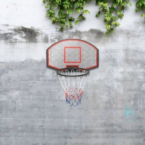 Basketbalová doska čierna 71x45x2 cm polyetén