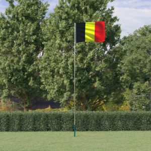 Vlajka Belgicka a tyč 5,55 m hliník