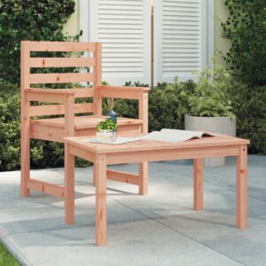 Záhradný stolík 82,5x50,5x45 cm masívny Douglas