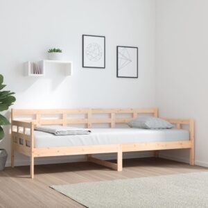 Denná posteľ masívna borovica 80x200 cm