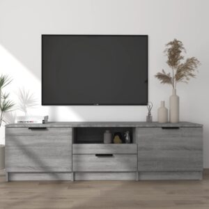 TV skrinka sivý dub sonoma 140x35x40 cm spracované drevo