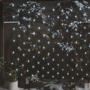 Vianočná svetelná sieť biela 3x3 m 306 LED interiér exteriér