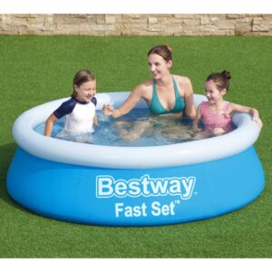 Bestway Fast Set Nafukovací bazén okrúhly 183x51 cm modrý