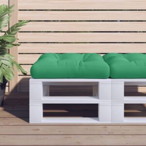Podložka na paletový nábytok, zelená 50x50x12 cm, látka