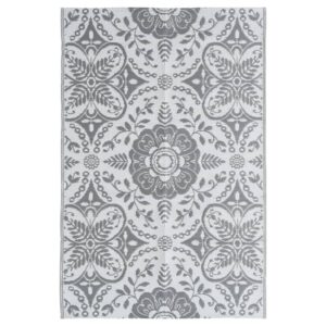 Vonkajší koberec bledosivý 120x180 cm PP