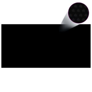 Bazénová plachta, čierna 450x220 cm, PE