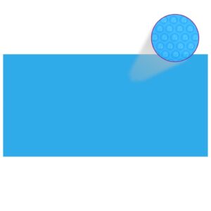 Bazénová plachta, modrá 400x200 cm, PE