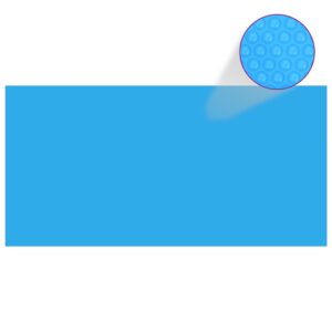 Bazénová plachta, modrá 488x244 cm, PE