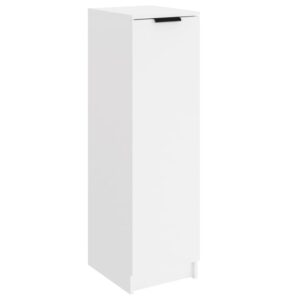 Botník biely 30x35x100 cm spracované drevo Produkt