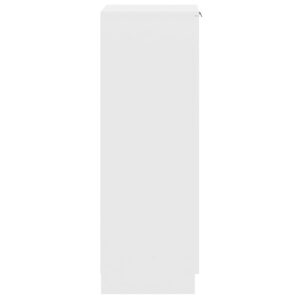 Botník biely 30x35x100 cm spracované drevo - predaj