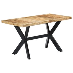 Jedálenský stôl 140x70x75 cm masívne mangovníkové drevo