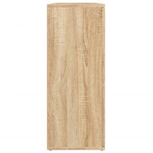 Komoda dub sonoma 91x29,5x75 cm spracované drevo - predaj