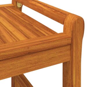 Konferenčný stolík 100x50x50 cm masívne akáciové drevo - eshop