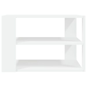 Konferenčný stolík biely 59,5x59,5x40 cm kompozitné drevo - eshop