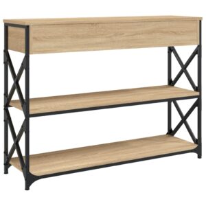 Produkt  Konzolový stolík dub sonoma 100x28x75 cm kompozitné drevo