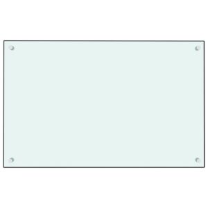 Kuchynská zástena, biela 80x50 cm, tvrdené sklo Produkt