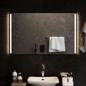 LED kúpeľňové zrkadlo 100x60 cm