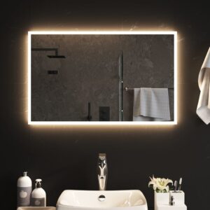 LED kúpeľňové zrkadlo 50x80 cm