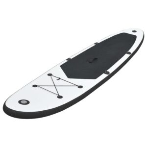 Nafukovací Stand up paddleboard, čierno biely Produkt