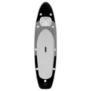 Nafukovací Stand up paddleboard čierny 330x76x10 cm Foto