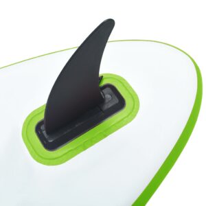 Obrázok  Nafukovací Stand up paddleboard s plachtou, zeleno biely