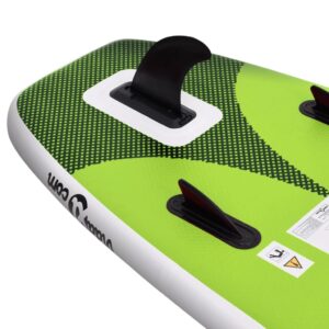 Nafukovací Stand up paddleboard zelený 360x81x10 cm - eshop