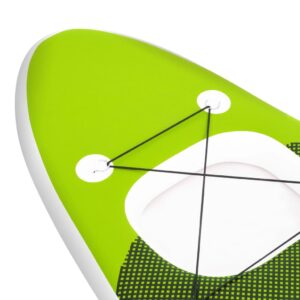 Nafukovací Stand up paddleboard zelený 360x81x10 cm - predaj
