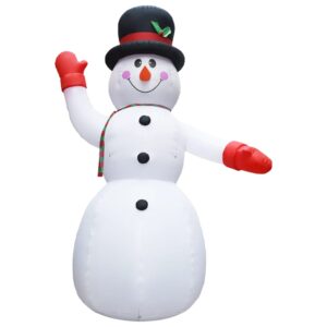 Nafukovací vianočný snehuliak s LED, IP44, 600 cm, XXL Produkt