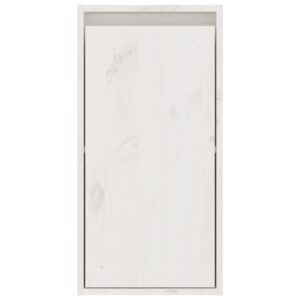 Produkt  Nástenné skrinky 2 ks biele 30x30x60 cm masívna borovica