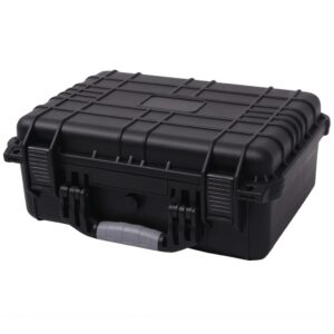 Ochranný kufrík na náradie, 40.6x33x17.4 cm, čierny