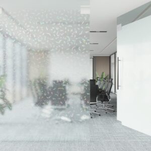 Okenná fólia matná 3D dúhový vzor 90x1000 cm PVC Foto