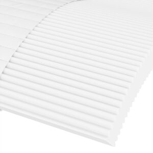 Fotka  Penový matrac biely 90x200 cm tvrdosť H2 H3