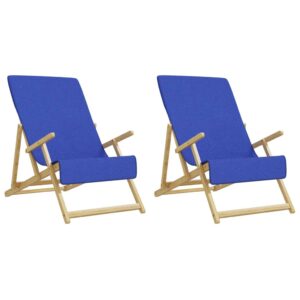 Plážové uteráky 2 ks kráľovské modré 60x135 cm látka 400 GSM Produkt