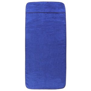 Plážové uteráky 2 ks kráľovské modré 60x135 cm látka 400 GSM Obrázok