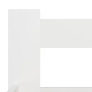 Fotka  Posteľný rám biely borovicový masív 120x200 cm