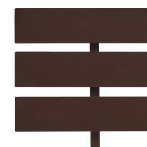 Fotka  Posteľný rám, tmavohnedý, borovicový masív 120x200 cm