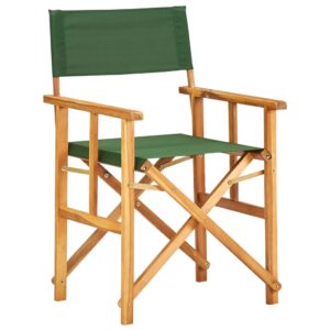 Režisérska stolička, akáciový masív, zelená
