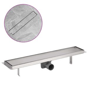 Rovný sprchový odtok, 630x140 mm, nerezová oceľ Produkt