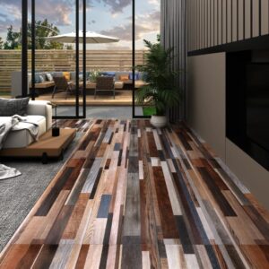Samolepiace podlahové dosky z PVC 2,51 m² 2 mm viacfarebné