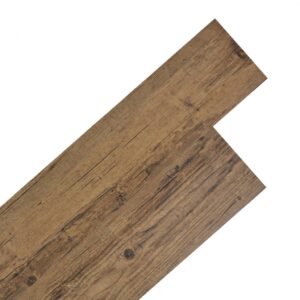 Samolepiace podlahové dosky z PVC 5,02 m², 2 mm, hnedý orech