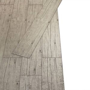 Samolepiace podlahové dosky z PVC 5,02 m², 2 mm, vyblednutý dub Foto