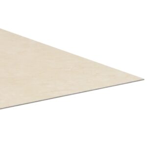 Samolepiace podlahové dosky z PVC 5,11 m², béžové Obrázok