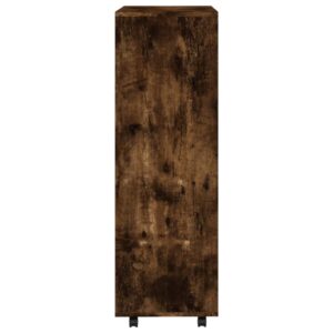 Šatník dymový dub 80x40x110 cm spracované drevo - eshop