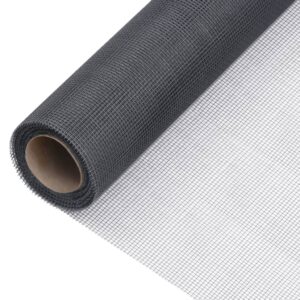 Sieť proti hmyzu sklené vlákno 100x1000 cm sivá