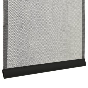 Fotka  Sieťovaný záves proti hmyzu na dvere čierny 100x220cm polyester