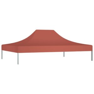 Strecha na párty stan 4x3 m, tehlová farba 270 g/m² Produkt