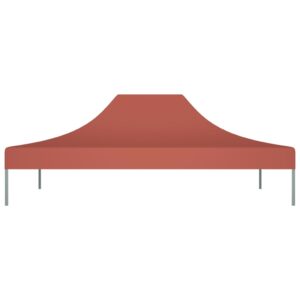 Strecha na párty stan 4x3 m, tehlová farba 270 g/m² Foto
